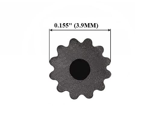 0.155 Inch Window Screen Spline black vinyl