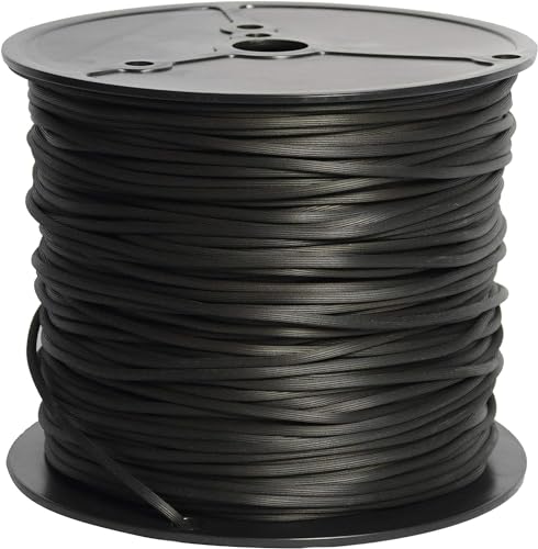 Screen Spline - 0.140", 15lb Roll - Round Screen Retainer Spline - Black