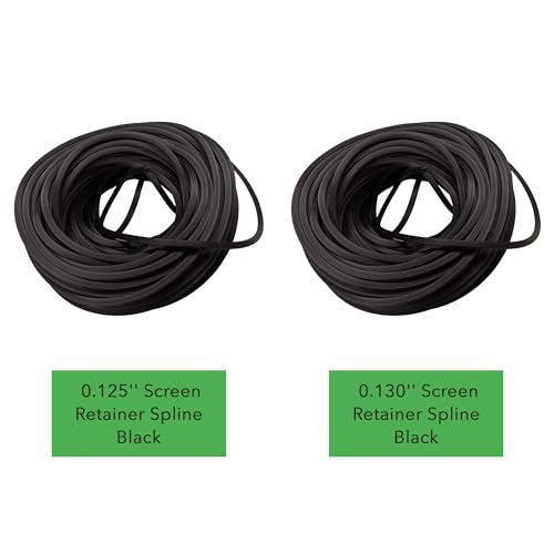 Durable 0.125 Inch Round Screen Spline
