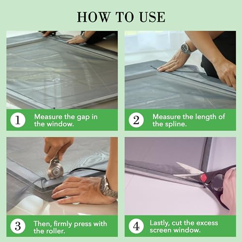 0.140 Inch Window Screen Spline serrated design