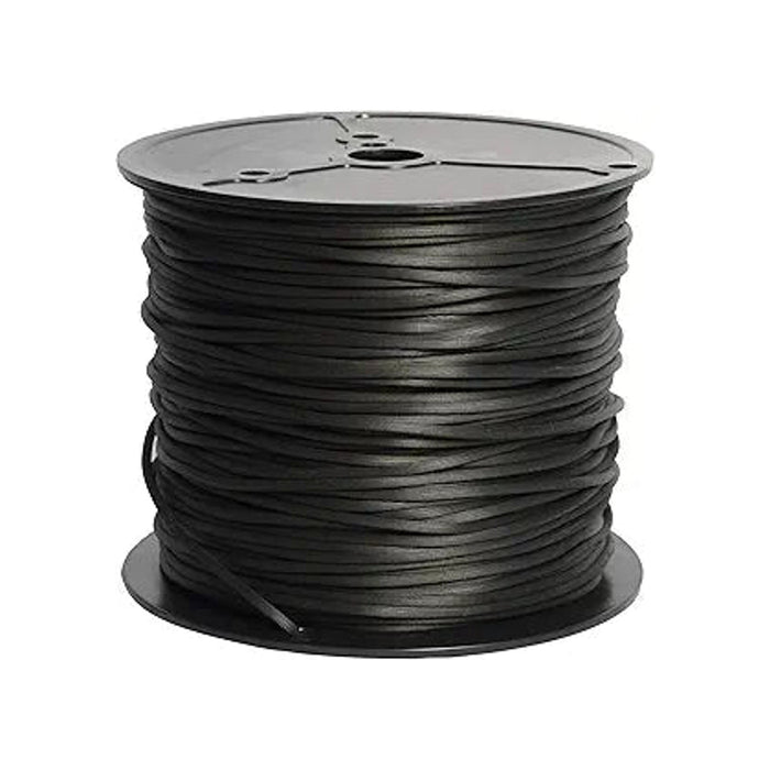 Screen Spline - 0.230", 15lb Roll - Round Screen Retainer Spline - Black