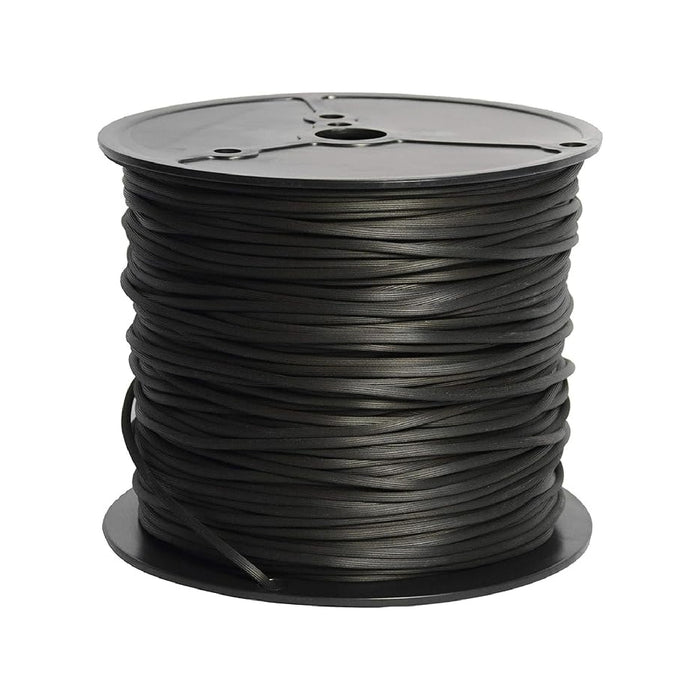 Screen Spline - 0.155", 15lb Roll - Round Screen Retainer Spline - Black