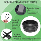 0.290 Inch Flat Screen Spline roll