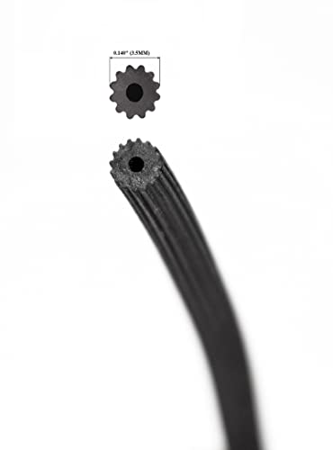 0.140 Inch Window Screen Spline serrated design