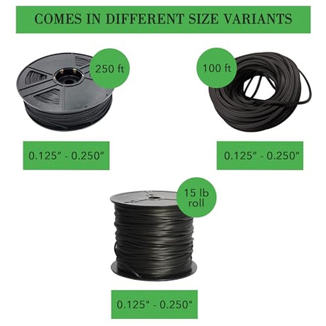 Durable 0.140 Inch Round Screen Spline