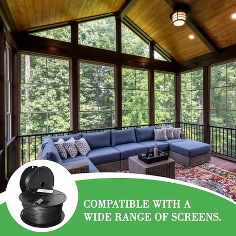 0.140 Inch Window Screen Spline serrated design