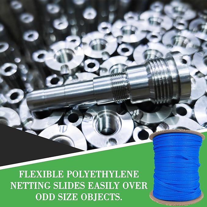 Protective Netting 0.500" to 1" Diameter Round Plastic Netting Sleeve