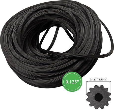 0.125 Inch Round Screen Spline 100ft roll