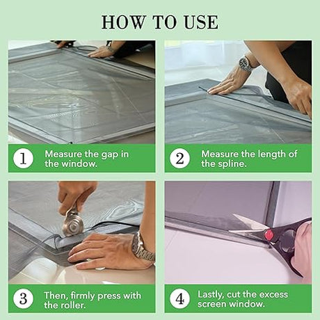 0.185 Inch Window Screen Spline serrated design
