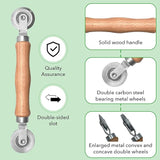Screen Roller Tool with wooden handle