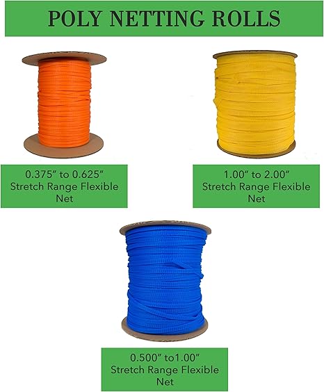 Mesh Protective Sleeves for Fastener Packaging 1/4 to 1/2 inch Range Premium Quality Product