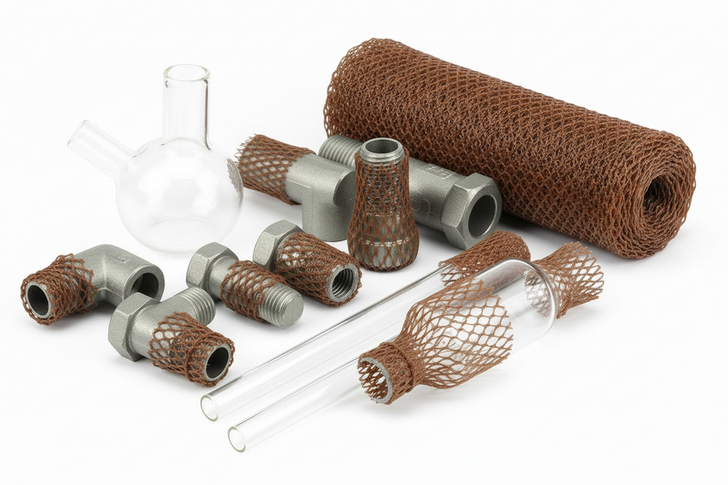 Poly450Brown Net-Fitting Surface Protection for Medium-Diameter Components