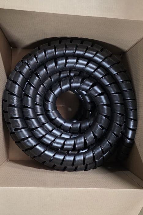 Spiral Cable Wrap - 3/4” Inch - Hose Protector Flexible Polyethylene Wire Conduit Tubing Cable Sleeve Cord Cover to Organize Wires and Hose.