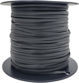 0.290 inch black flat screen spline 1000 ft roll