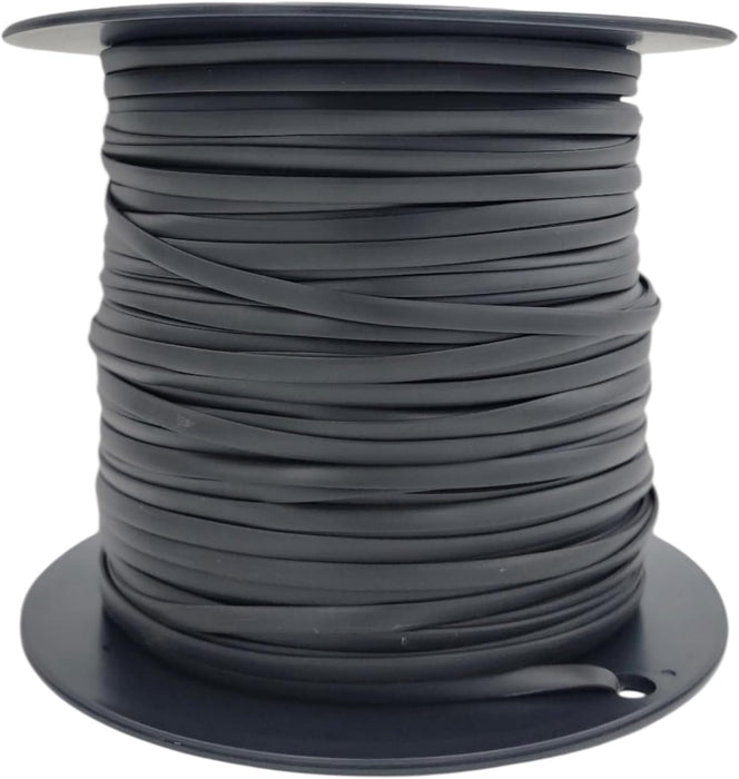 0.290 inch black flat screen spline 1000 ft roll
